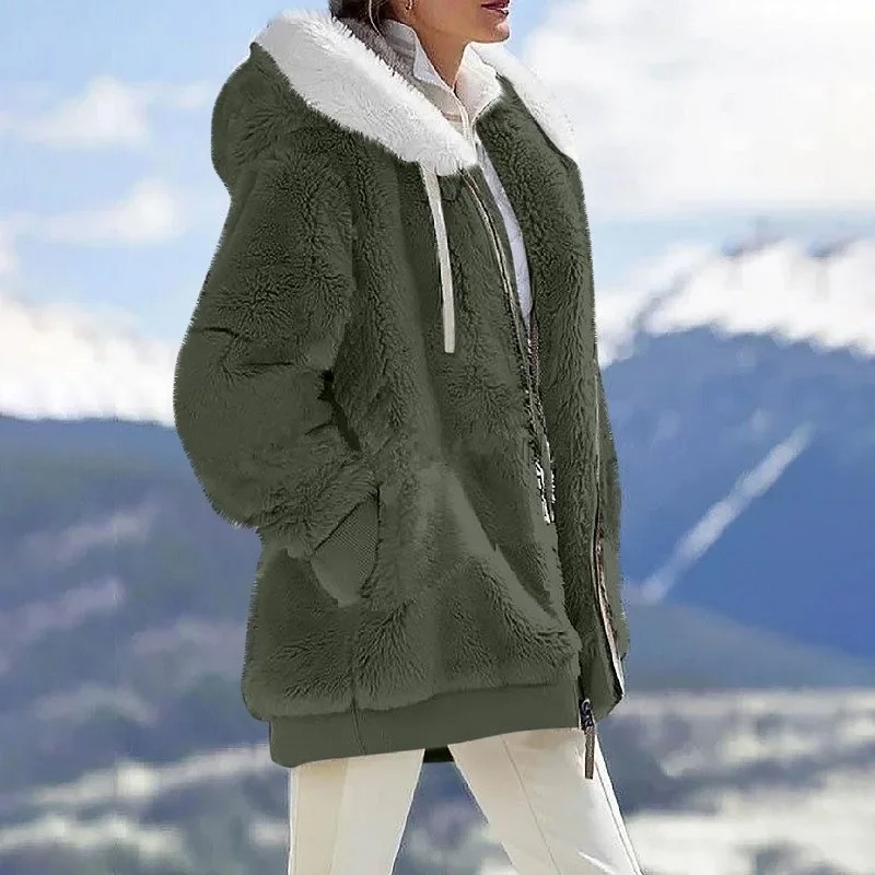 2025 Winter Warm Women Jackets - Wool Coat Peacoat ulasan dan harga
