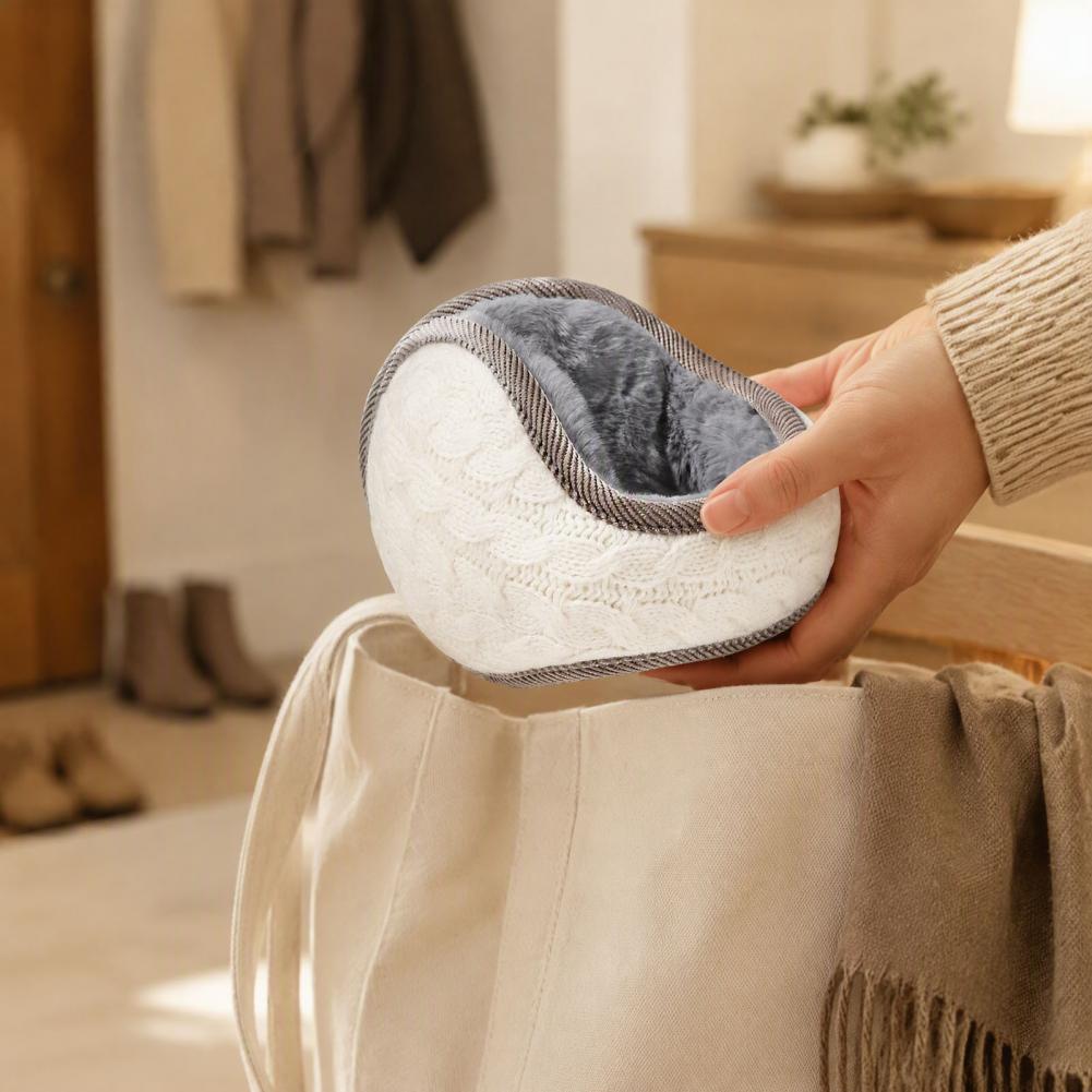 For Men Women Winter Ear Muffs - Fleece Ear Warmer Band ulasan dan harga