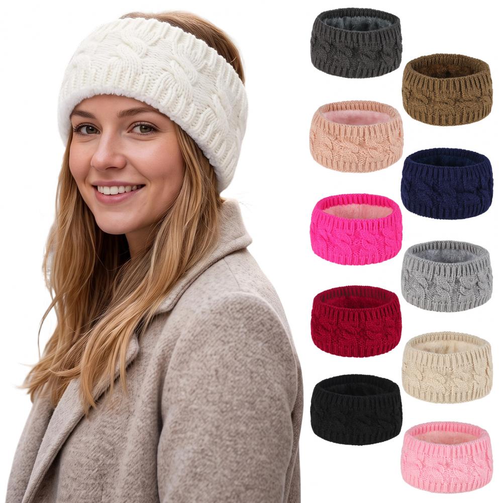 Winter Ear Warmers for Women C - Fleece Ear Warmer Band ulasan dan harga
