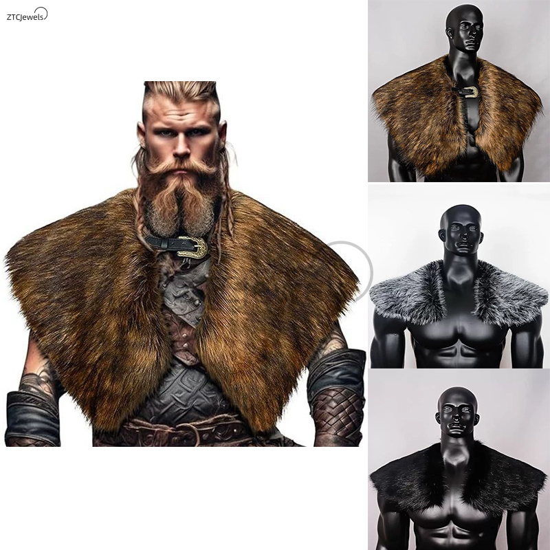 Adults Medieval Warrior Knight - Shawl Wrap Winter ulasan dan harga