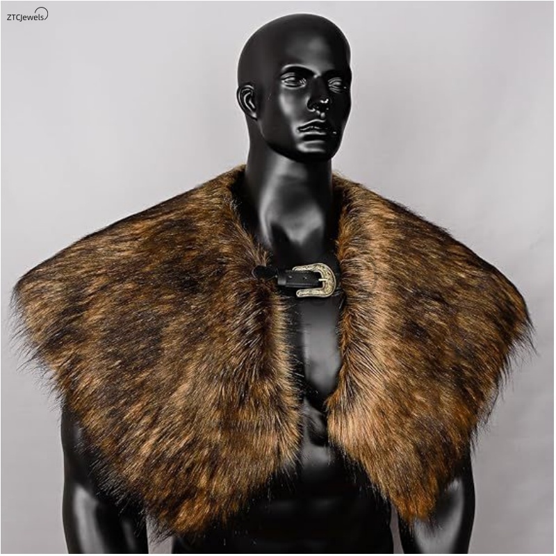 Adults Medieval Warrior Knight - Shawl Wrap Winter ulasan dan harga