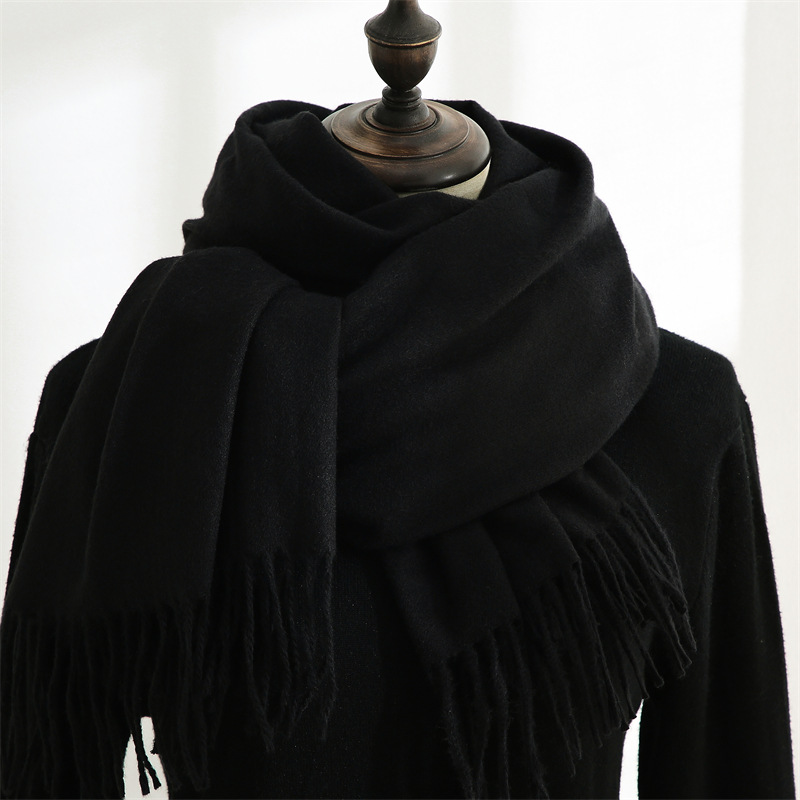 Fashion Scarf Man Winter Warm  - Wool Scarf Men ulasan dan harga