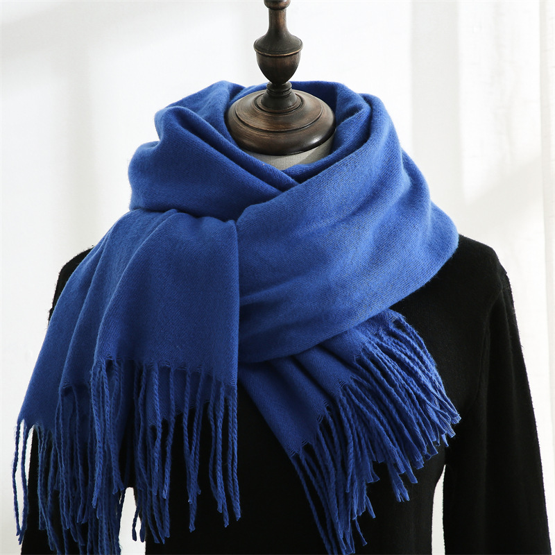 Fashion Scarf Man Winter Warm  - Wool Scarf Men ulasan dan harga