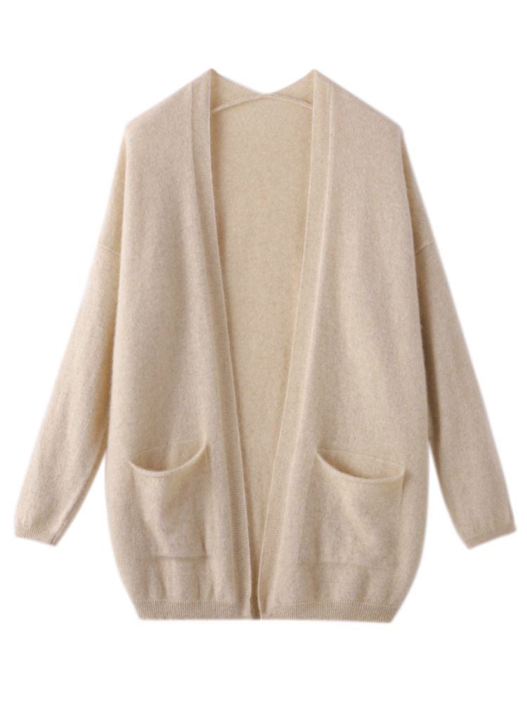 Spring Autumn New Women Cardig - Wool Coat Peacoat ulasan dan harga