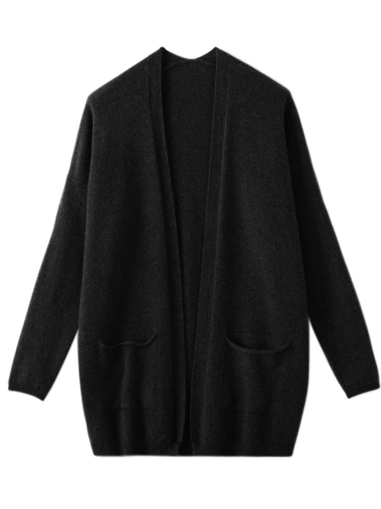 Spring Autumn New Women Cardig - Wool Coat Peacoat ulasan dan harga